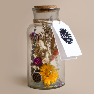 Flowers in a bottle 